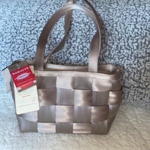 Harvey Original Seat-bag Purse Beige NWT